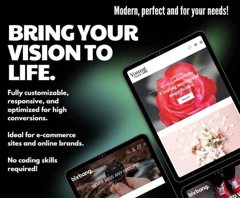 250+ Shopify theme packs