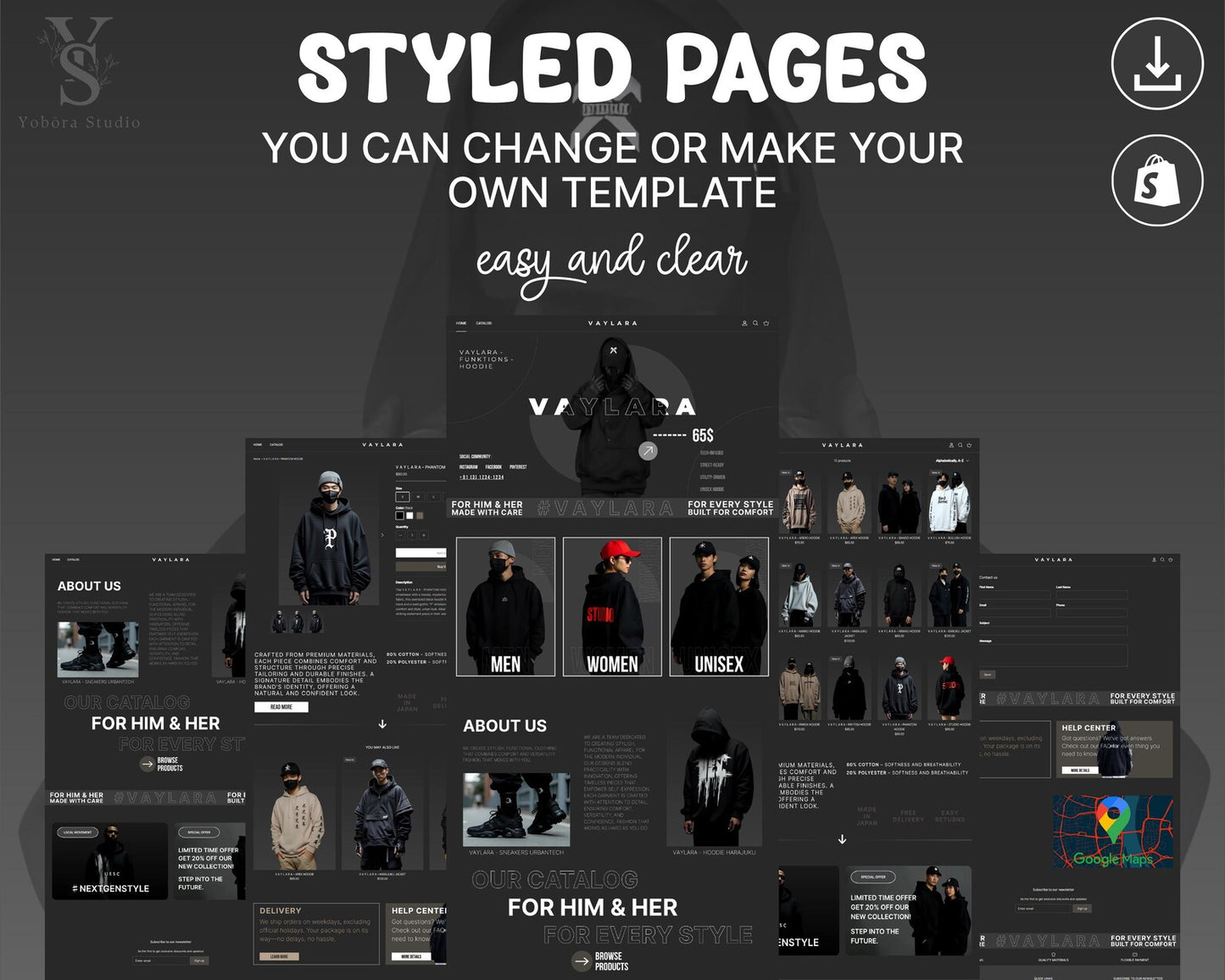 Theme Pro Shopify + 2 gifts